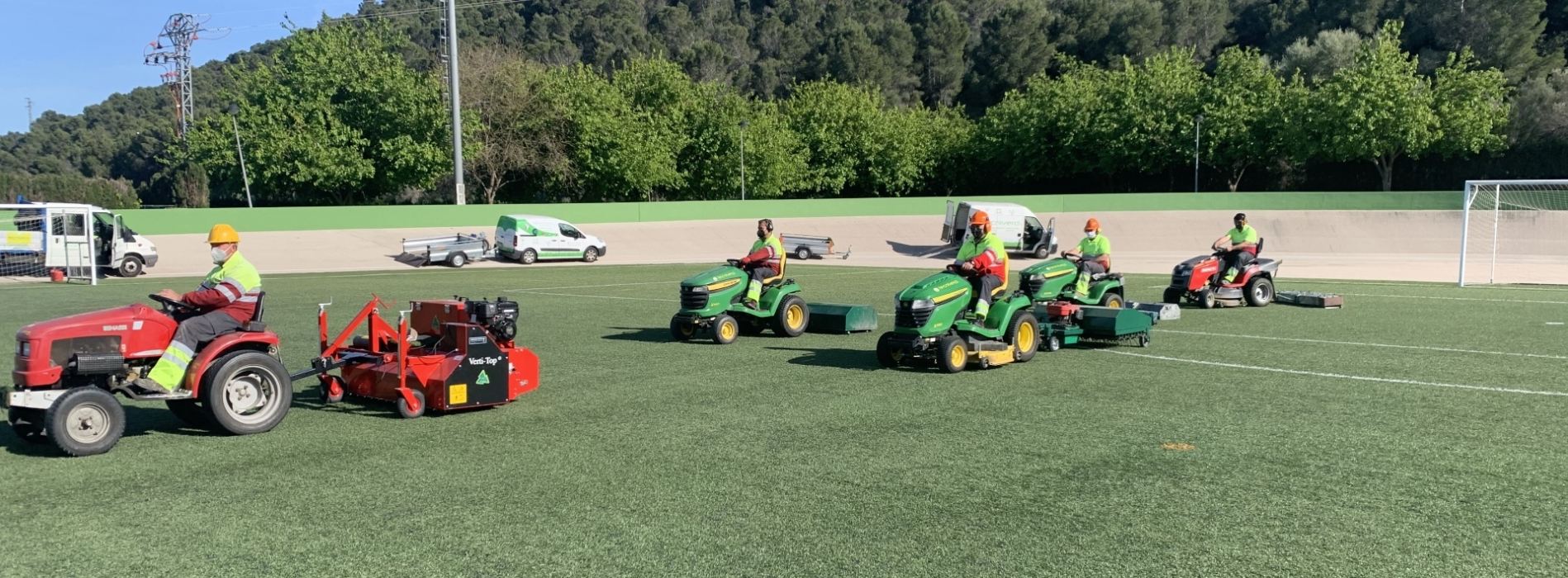 Tecnología en áreas verdes